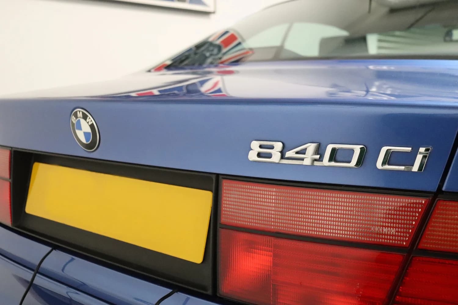 BMW 840Ci E31 in metallic blue